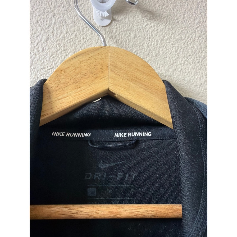 Men's Nike Drifit Running Hooded Shirt Size Large - Picture 3 of 4